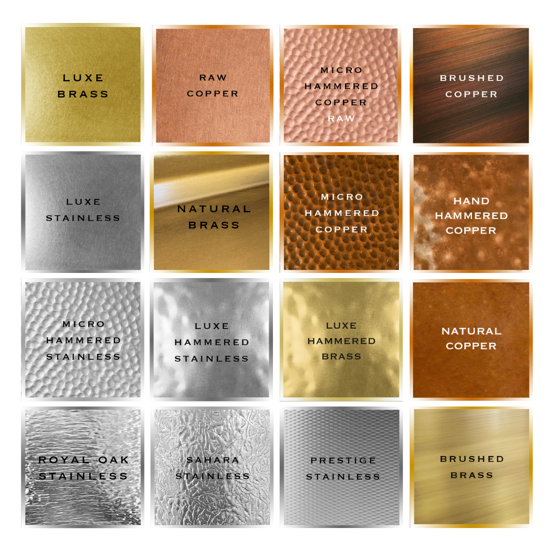 Luxury Metals Samples